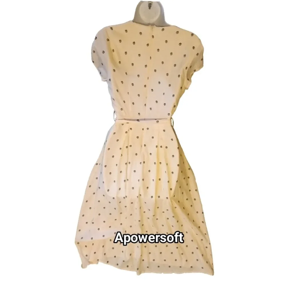 Butter Yellow midi dress - Picture 4 of 4